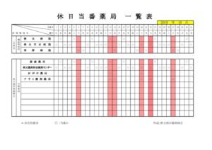 輪番表201910のサムネイル