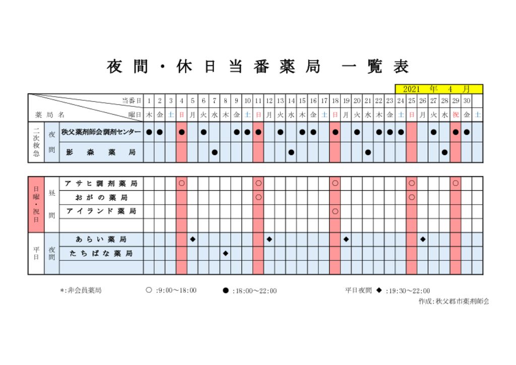 輪番表202104のサムネイル