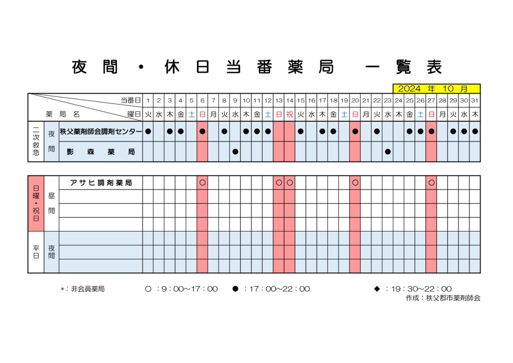 輪番表202410のサムネイル